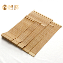 Mingfeng Kung Fu tea set tea ceremony accessories tea table tea tray dry tea mat tea art bamboo mat tea mat bamboo weaving Large Medium and small