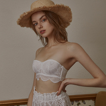 Sexy lace with steel ring lingerie ladies invisible lady Breasted Bra Small Breast Girdle Girl Thin bra