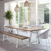loft solid wood dining table and chairs Composition Fashion creative personality Home Dining Table Nordic Style Modern Minimalist Dining Table
