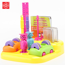 Hong Kong EDU Magnetic Combined Experimental Package Early Teaching Toys Primary School Childrens Magnet Technology Magnetic Experiment