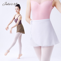 Ballet Dresses Dresses Dresses Dresses Adults A Piece Style Lacing Summer Halfbody Dress White Dance Short Dress Rehearsace