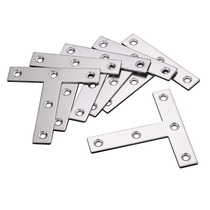 Rust steel connected flat angle code furniture with sT parts hardware accessories angle code type fixed parts T solid angle code angle iron