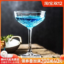 Imported glass champagne glass European goblet home creative sparkling wine glass bubble cup sweet wine cocktail glass