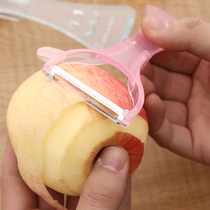 Japanese imported peeling knife stainless steel kitchen vegetable fruit potato peeling artifact household Planer peeling knife