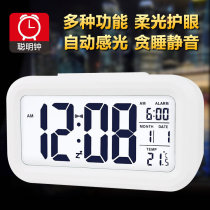 Car car digital clock electronic watch Car electronic clock time digital display thermometer LCD luminous clock pendulum