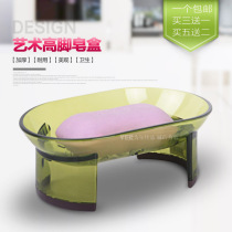 Large soap box soap plastic bracket Personality bathroom drain creative simple strong bathroom European cute