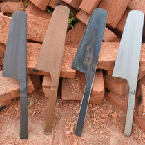 Brick knife Mud knife Tile knife All steel tile knife Brick knife thickened tile knife Plasterer full set of double-sided tile knife Brick knife manual