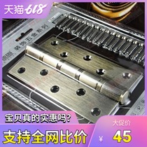 Top solid 5 inch 4 bearing 304D green bronze door hinge folding flat opening hinge door wooden door loose-leaf