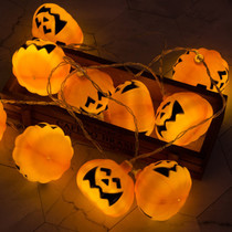 Halloween diy Pumpkin Light string LED ghost festival courtyard decoration lights festival lights USB battery box small