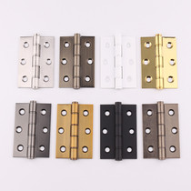 Black small hinge Cabinet hinge Cabinet door hinge Window door hinge White green bronze 3 inch hinge single