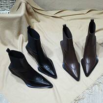 Small design ~ Martin boots 2021 new autumn female boots in Europe and America style stand tip tide and boots