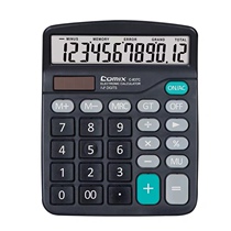   ZiHeart (Comix) Classic desktop office calculator 12 big-screen desktop computer C-837