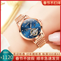 Switzerland 2021 new watch womens mechanical watch famous brand waterproof atmospheric brand womens watch fashion top ten