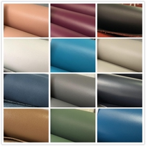 High-quality leather first layer cowhide stiff tree lamb cream vegetable tanned resurfacing retro leather handmade bag leather fabric DIY7