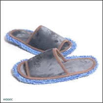 Azalea Korea Import Wipe Ground Slippers Ultra Fiber Smeared Cotton Slippers Floor Cleaning Slippers Home Slippers