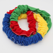  Southeast west and north running rally circle Kindergarten elastic rainbow rope team outdoor childrens sensory integration sports equipment