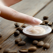 Green coffee cactus velvet eye cream firm moisturizing skin anti-oxidation fine lines dark circles 15g