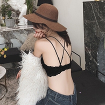 Beauty Back Bra Underwear Women Small Breasts Gather Sexy Lace No Steel Ring Slim Bra Suit Summer Ultra Slim Retro