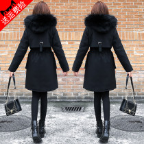 Pike Cotton Suit Woman 2021 Winter New Korean version loose with long down cotton padded jacket Inch for winter coats