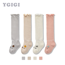 YGIGI2020 baby stockings autumn and winter pure cotton baby over-the-knee high tube socks spring and autumn loose newborn socks