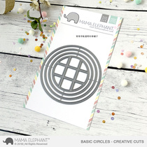 MAMA ELEPHANT Foundation ring-shaped Basic Circles import cutting die