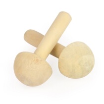 Wood mushroom Wood ink extension Wood ink extension Wood print tool Wood mushroom solid wood model for print pigment