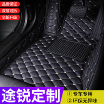 2021 imported Volkswagen Touareg full enclosure mat special car original floor mat 19 17 16 11 14 models