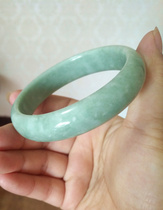 Shaanxi Lantian jade Natural floating jade Lantian jade bracelet Green Lantian jade bracelet Health jade bracelet SF