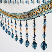 Curtain lace tassel crystal beads lace curtain accessories accessories edge spike spikes curtain decoration