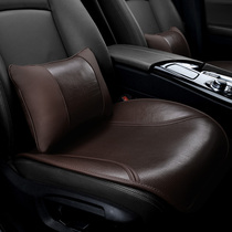 2021 New Season Universal Cushion Bull Leather without backrest single piece Three sets car seat cushion genuine leather seat cushion