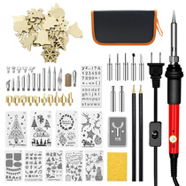 Cross-border wire with switch 82-piece electric soldering iron set wire with switch temperature regulating electric soldering iron soldering set