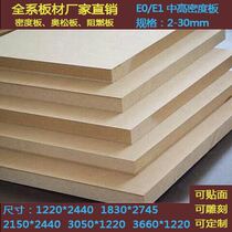 8mm medium and high density crystal porcelain painting decorative painting soft and hard bag sliding door photo frame back plate packaging melamine veneer