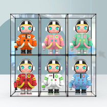 Acrylic display case POPMART bubble mater MOLLY precious Tibetan version sponge baby 1000% 400% dust resistant