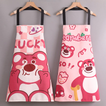 Apron Home Kitchen Waterproof Apron Kitchenette Exclusive Apron home Exterior Waterproof 2022 New Cartoon Lovely