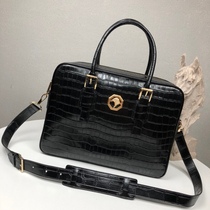 Genuine leather portable Stephen mens bag shoulder eagle head wallet unisex shoe bag crossbody cowhide embossed