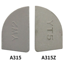 Welding CNC blade YT15 outer round carbide cutter A315 positive knife YW2 lathe cutter head