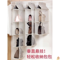 Bag storage artifact door rear bag wall hanging bag hanging bag hanging shelf bag dustproof storage bag