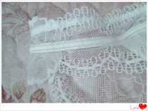 Foreign Trade Sexy Semi-Clairvoyant Lace Mesh Triangle no-dent ladys underpants white