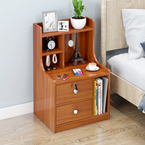 Bed Headlocker Shelve Shelve integrated Home Bedroom Mini Small lockers minimalist modern bedside accommodating cabinets