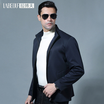 Labov Jacket Middle-aged Mens Clothing Executive Coat Turnover Dad Dress Business Big Code Spring Slim Jacket Jacket