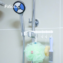 Adhesive hook on the side of the slippers hung on the side of the Fasola bathroom sticky clip-free plastic towel hook one hook and more hanging