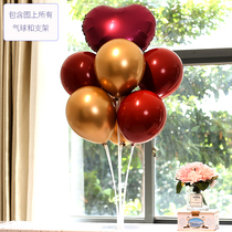 Balloon decoration shop jewelry store in-store atmosphere decoration store office scene balloon arrangement supplies