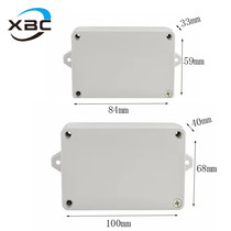 ABS plastic waterproof case with ear meter DIY shell on-board power box Lithium battery case can discretionpore