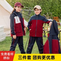 Primary school uniforms autumn and winter fashion suits girls class uniforms three sets of kindergarten Garden uniforms spring and autumn outfits