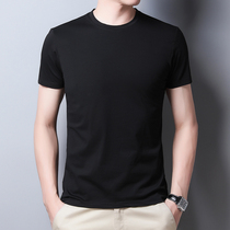 Style official website flagship store tide Korean casual short-sleeved mens T-shirt tide pure cotton mens summer half-sleeved vest trend