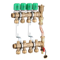 Ground Heating Water Force Balance Pressure Differential By-pass Valve Splitter end Even n-to-tail piece accessories