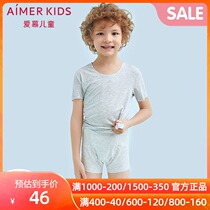 Admiration Children Boys Boys Boys and Boys Modal Quality Mid-waist Boxer Panties AK2231141 no trace