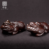 Redwood ebony wood carving new wooden crafts living room wine cabinet Buddha statue home decoration carving ornaments