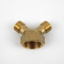 Total copper 36 Pump tee Dosing Machine Spray Machine Parts 22 * 1 5 Transexternal 14 * 1 5 conversion copper joints