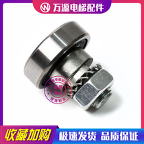 Elevator hall door car door hanging plate eccentric wheel positioning wheel lower pulley 6200 bearing wheel 30X9X6200X10